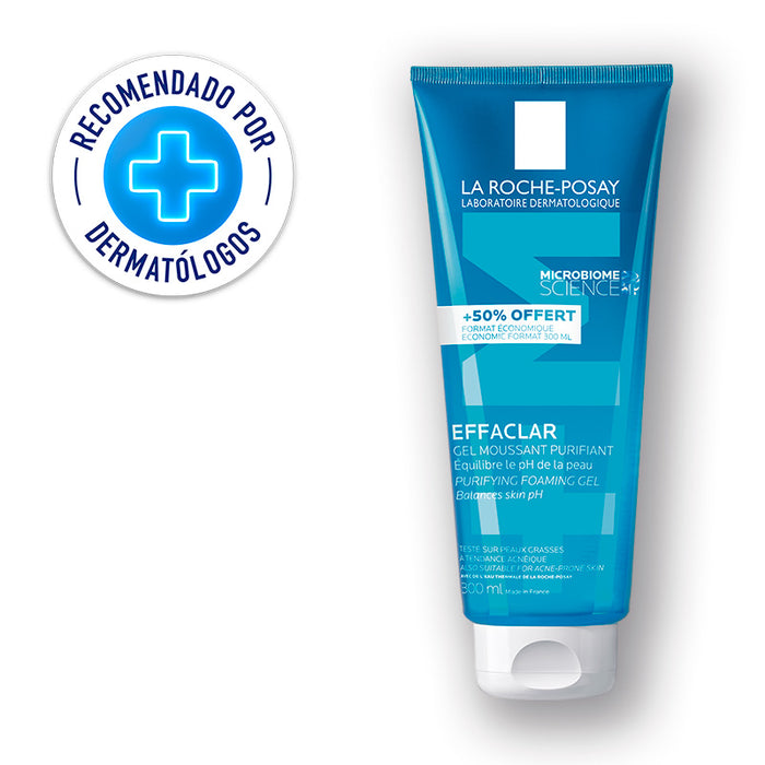 La Roche Posay Effaclar Gel Limpiador Para Piel Grasa 300Ml