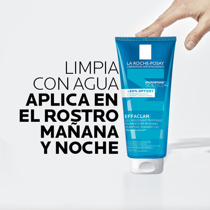 La Roche Posay Effaclar Gel Limpiador Para Piel Grasa 300Ml