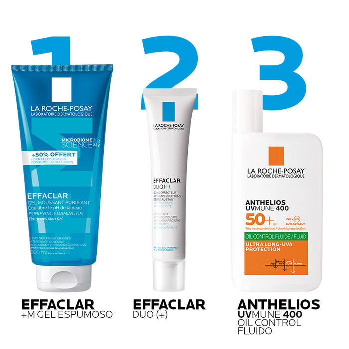 La Roche Posay Effaclar Gel Limpiador Para Piel Grasa 300Ml