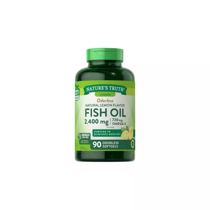 Nature'S Truth Odorless F.Oil1200Mg Per 2Serv(2400Mg)90