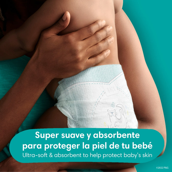 Pañales Pampers Swaddlers Talla 3, 112 unidades