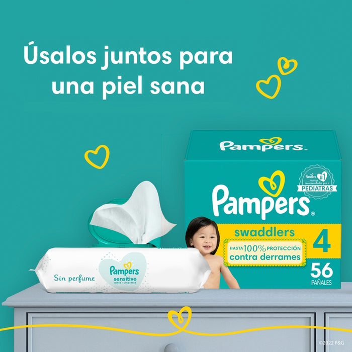 Pañales Pampers Swaddlers Talla 5, 88 unidades