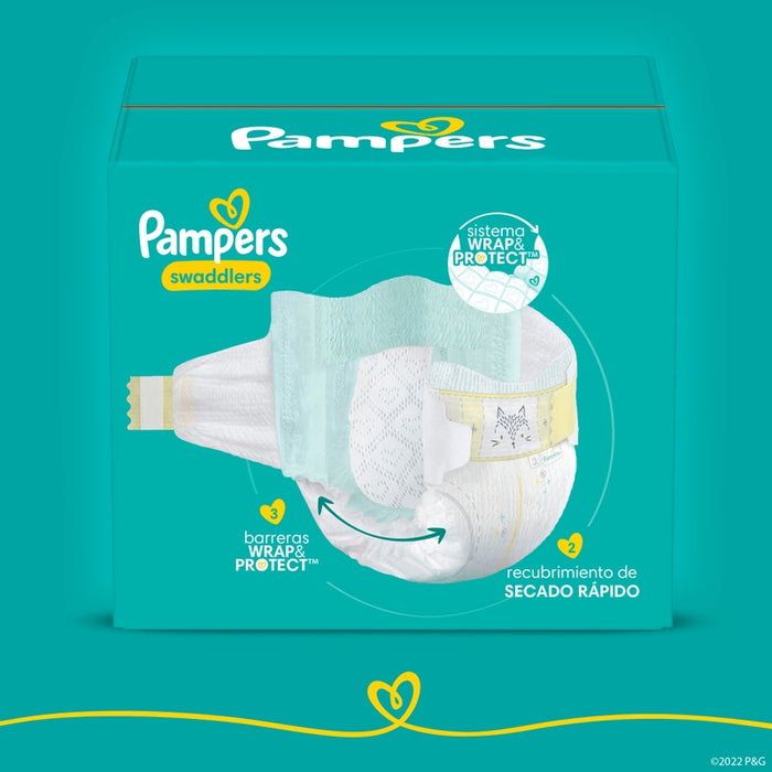 Pañales Pampers Swaddlers Talla 5, 88 unidades