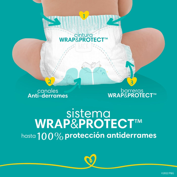 Pañales Pampers Swaddlers Talla 5, 88 unidades