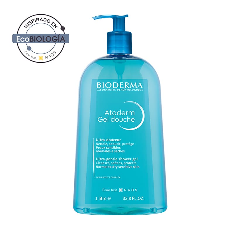 Bioderma Atoderm Gel de Douche 1 Litro - Farmacias Arrocha