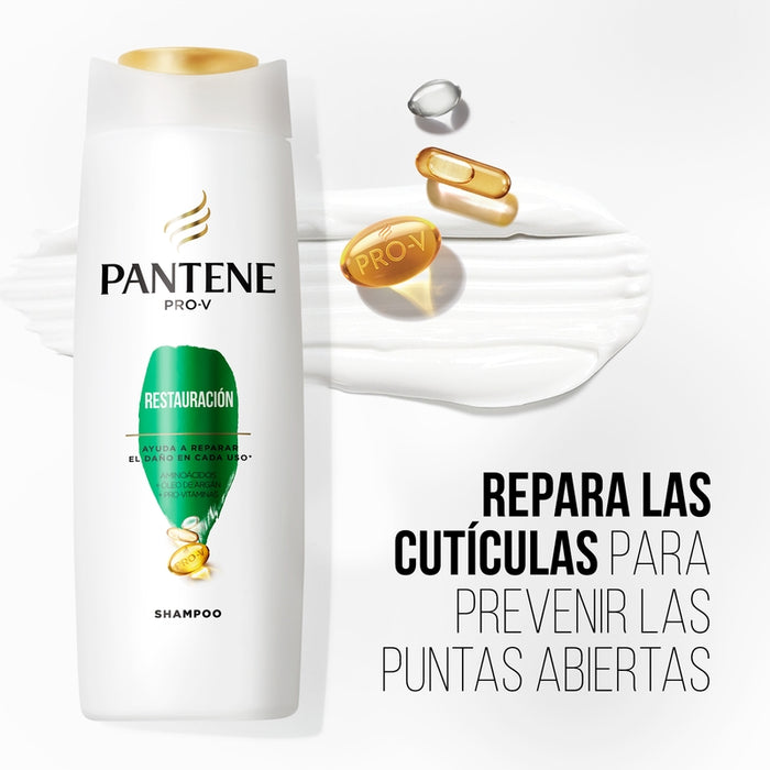 Shampoo Pantene Pro-v Restauración 400 ml + Pantene Pro-v Restauración Acondicionador 200 ml Kit