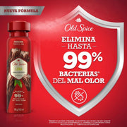 Desodorante Body Spray Old Spice Leña 96 g/150 ml X 2 Unidades - Farmacias Arrocha