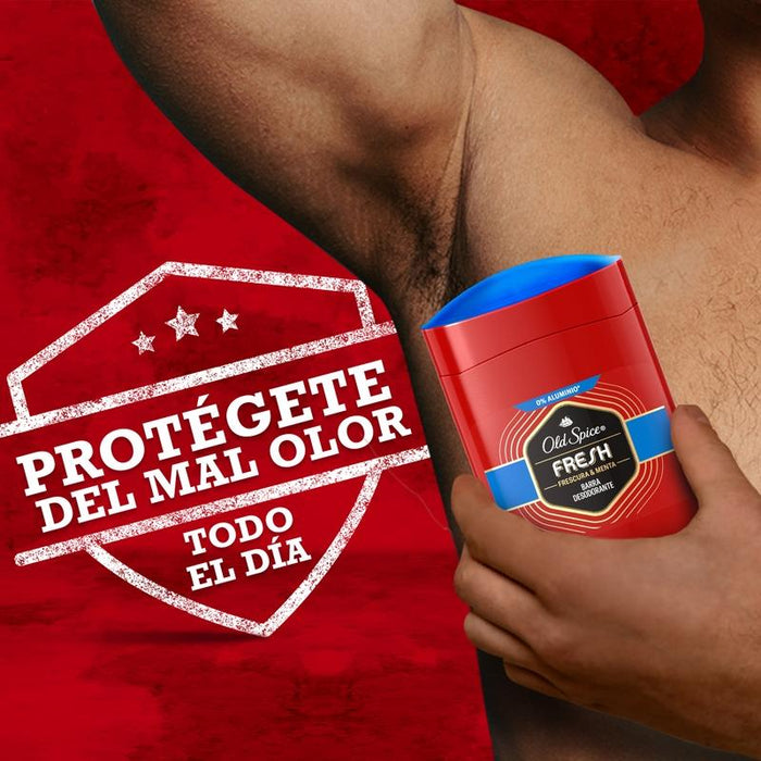 Barra Desodorante Old Spice Fresh 50 g X 2 Unidades