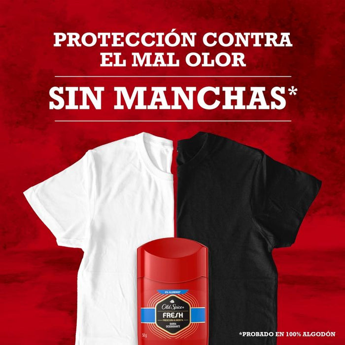 Barra Desodorante Old Spice Fresh 50 g X 2 Unidades