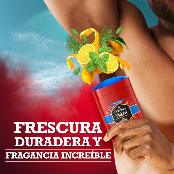 Barra Desodorante Old Spice Fresh 50 g X 2 Unidades