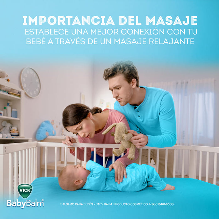 BabyBalm - Ungüento - Masajes Para Bebés │ Vick Perú
