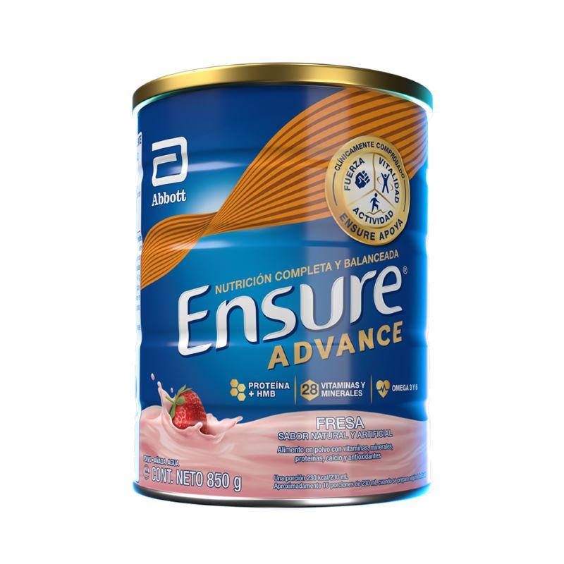 Ensure Advance Fresa 850 g - Farmacias Arrocha