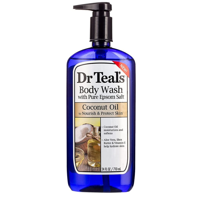 Dr Teals Gel De Ducha Aceite De Coco 24Oz - Farmacias Arrocha