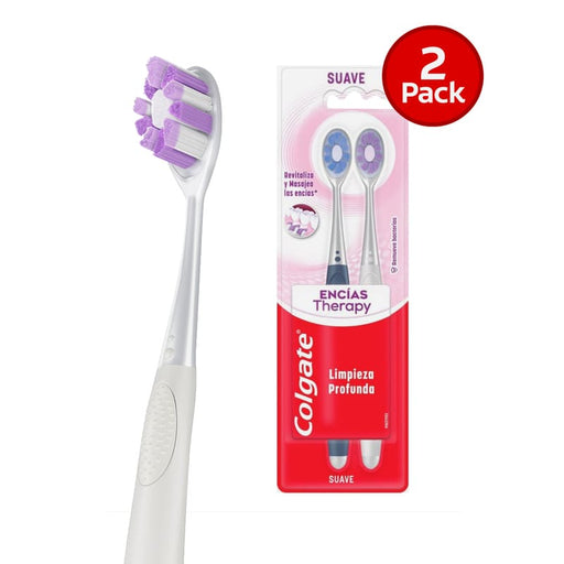 Cepillo Dental Colgate 360 Sensitive Pro-Alivio Extra Suave 2 Pack - Farmacias Arrocha