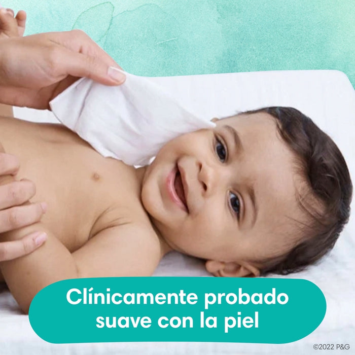 Toallitas húmedas Pampers Aqua, 56 unidades