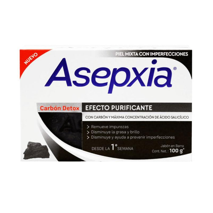 Asepxia Jabon Carbon 100G Global