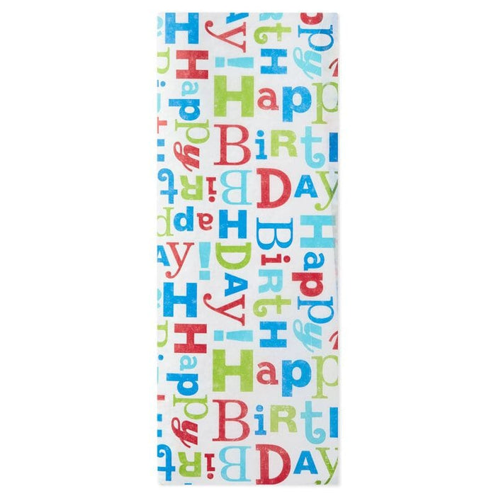 Hallmark Papel Tissue Multicolor Happy Birthday 4U - Farmacias Arrocha
