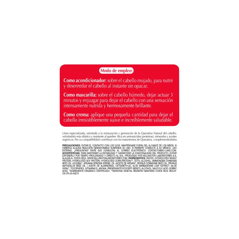 Bioland Tratamiento Pro Keratina 300Ml - Farmacias Arrocha