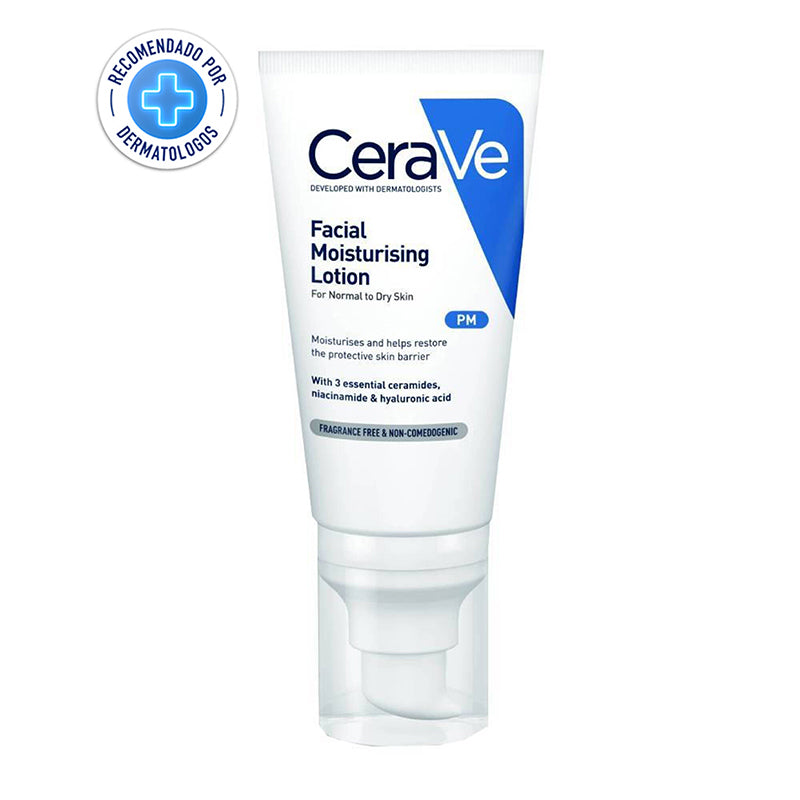 Cerave Locion Hidratante Para El Rostro Pm 52Ml - Farmacias Arrocha