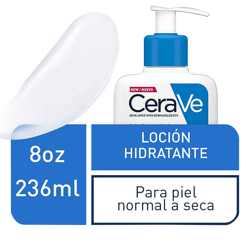 Cerave Locion Hidratante Para Cuerpo Ligera 236Ml - Farmacias Arrocha