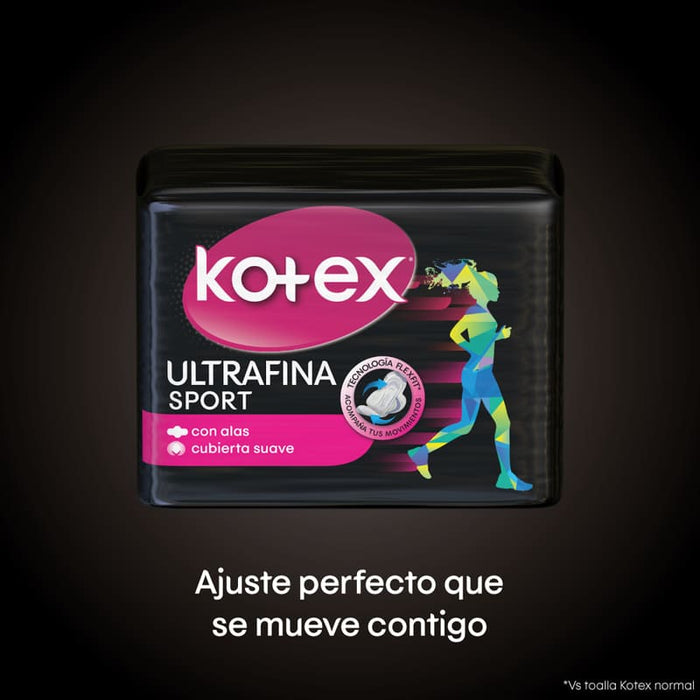 Toallas Femeninas Kotex Sport Ultradelgadas 10U - Farmacias Arrocha