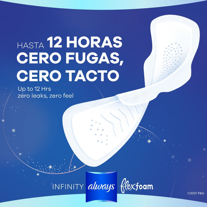 Toallas Femeninas Always Infinity FlexFoam