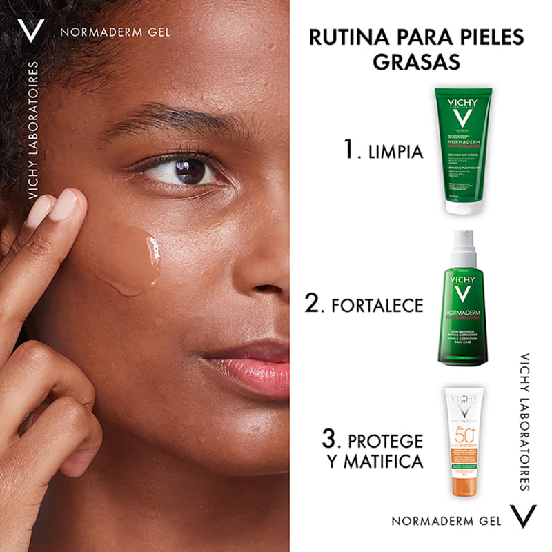 Vichy Normaderm Phytosolution Gel Limpiador Anti Imperfecciones 200Ml - Farmacias Arrocha