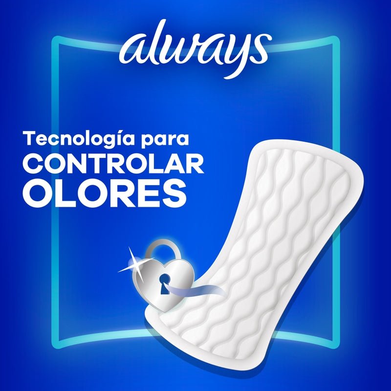 Protectores Diarios Always Diarios Regular Con Aroma 40 Unidades - Farmacias Arrocha