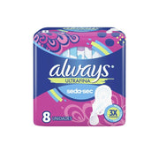 Toallas Higiénicas Always Ultrafina Flujo Moderado Seda - sec 8 Unidades - Farmacias Arrocha