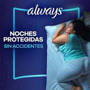 Toallas Femeninas, Always Ultrafina Nocturna Malla 8 Unidades - Farmacias Arrocha