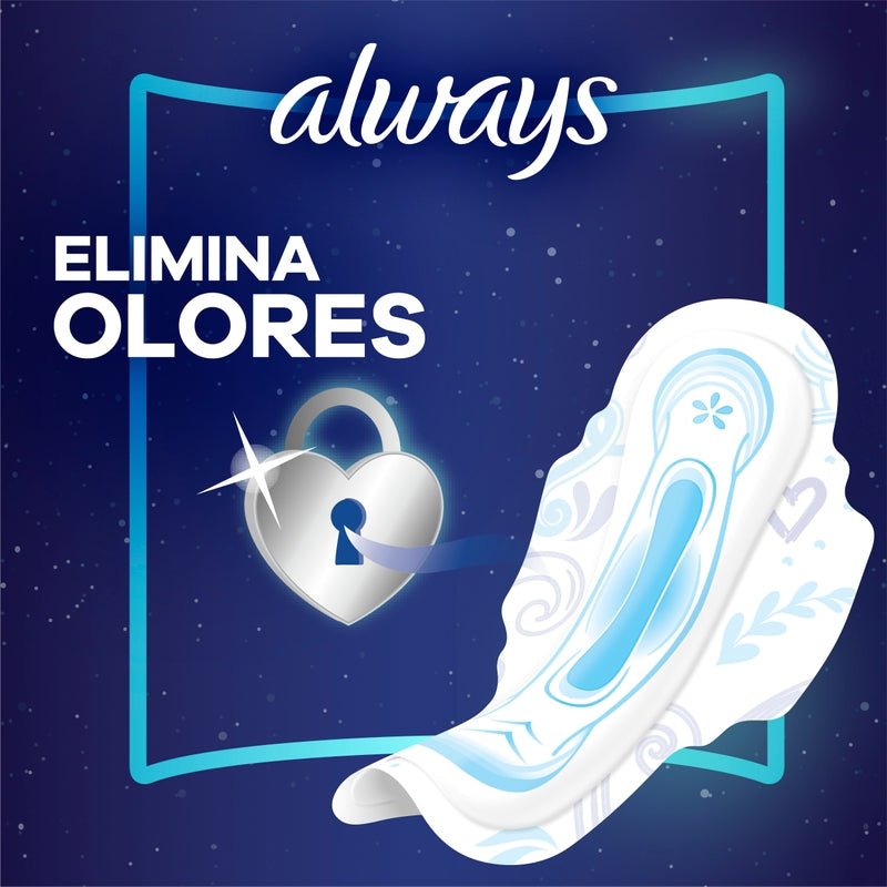 Toallas Femeninas, Always Ultrafina Nocturna Malla 8 Unidades - Farmacias Arrocha