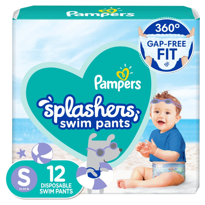 Pañales para nadar Pampers Splashers Talla 3, 12 unidades