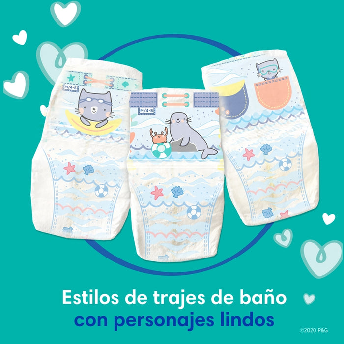 Pañales para nadar Pampers Splashers Talla 3, 12 unidades