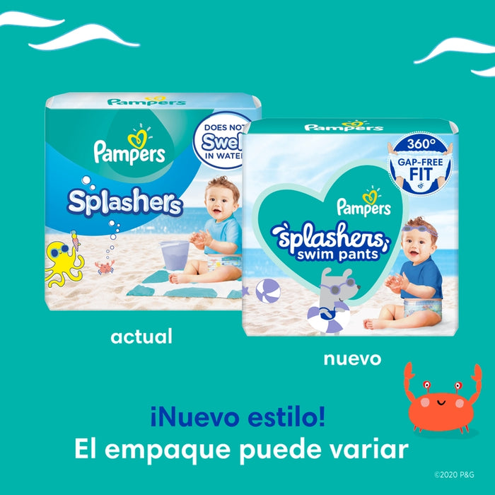 Pañales para nadar Pampers Splashers Talla 3, 12 unidades