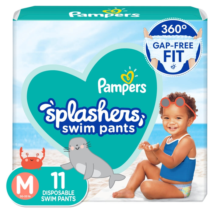 Pañales para nadar Pampers Splashers Talla 4, 11 unidades