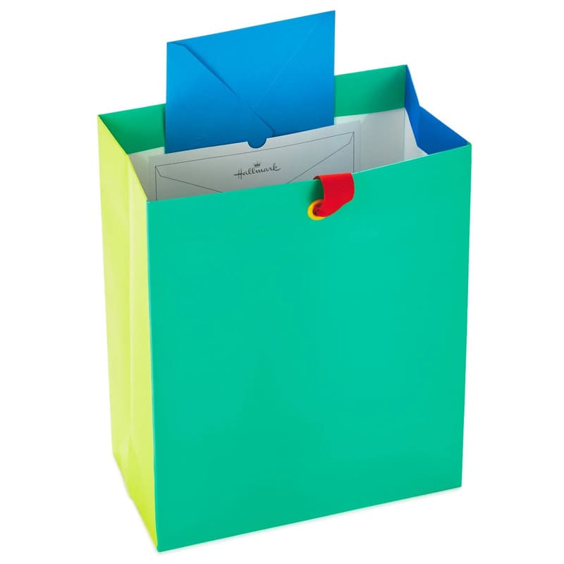 Hallmark Bolsa De Regalo Bloques De Colores 13'' - Farmacias Arrocha