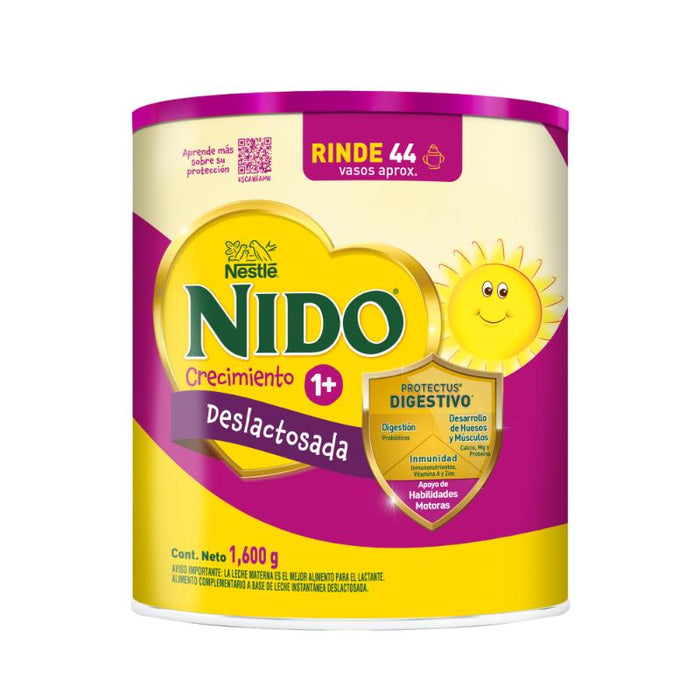 Nido 1+Deslactosada 1600 Gr