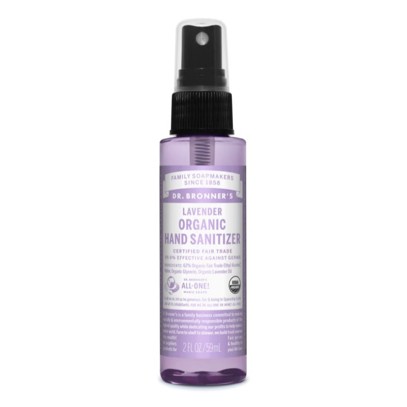 Dr. Bronner's Lavanda Spray Antiséptico 59 mL - Farmacias Arrocha