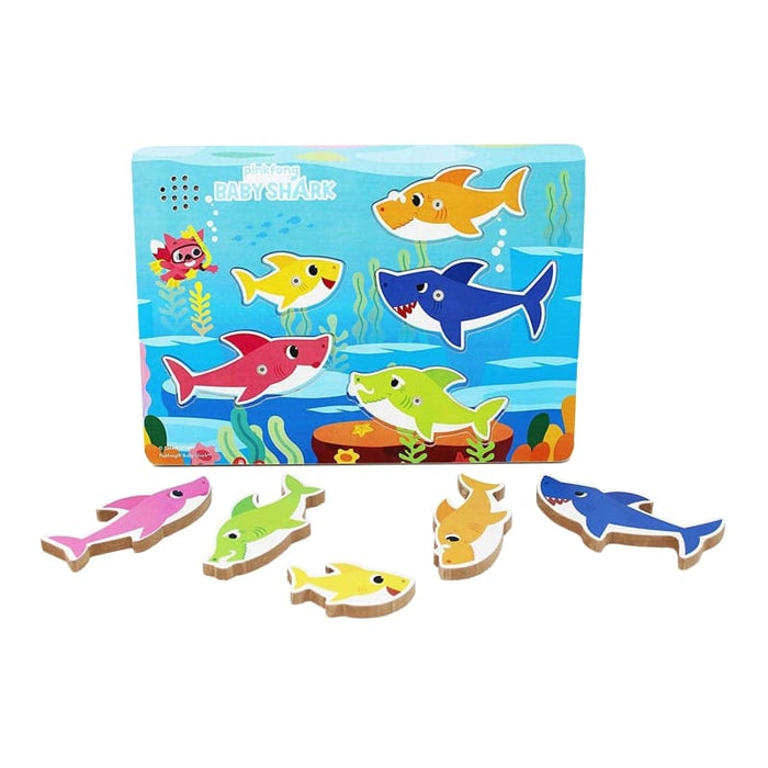 Baby Shark Romprecabezas De Madera Con Sonido - Farmacias Arrocha