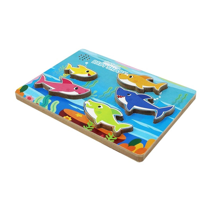 Baby Shark Romprecabezas De Madera Con Sonido - Farmacias Arrocha