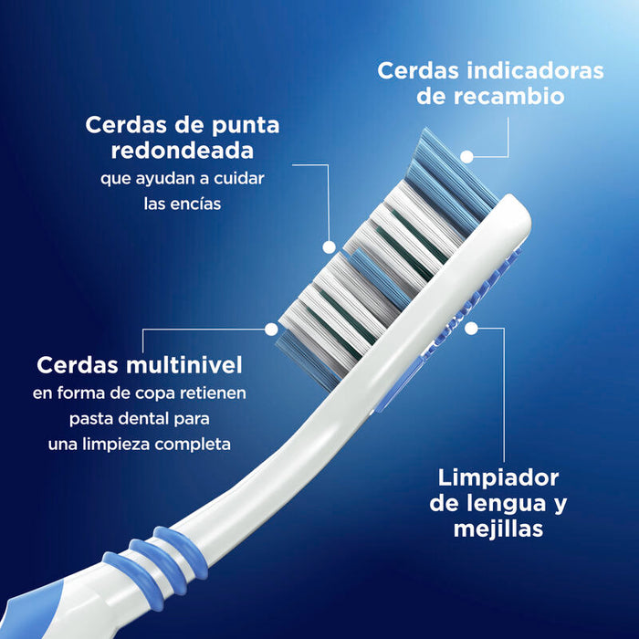 Cepillos de dientes Oral-B Clean Complete suave 3 Unidades