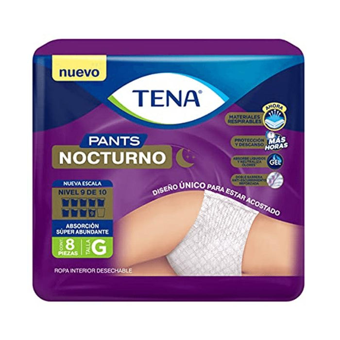 Tena Pants Nocturno G 8´S