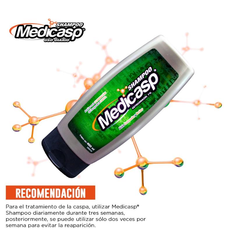 Medicasp Shampoo Ketoconazol Al 1% 400ml - Farmacias Arrocha