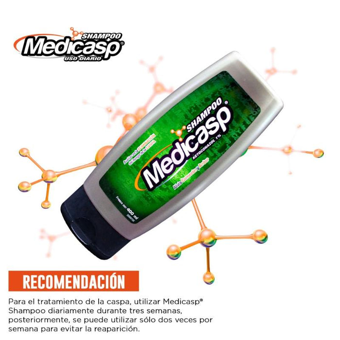 Medicasp Shampoo Ketoconazol Al 1% 400ml