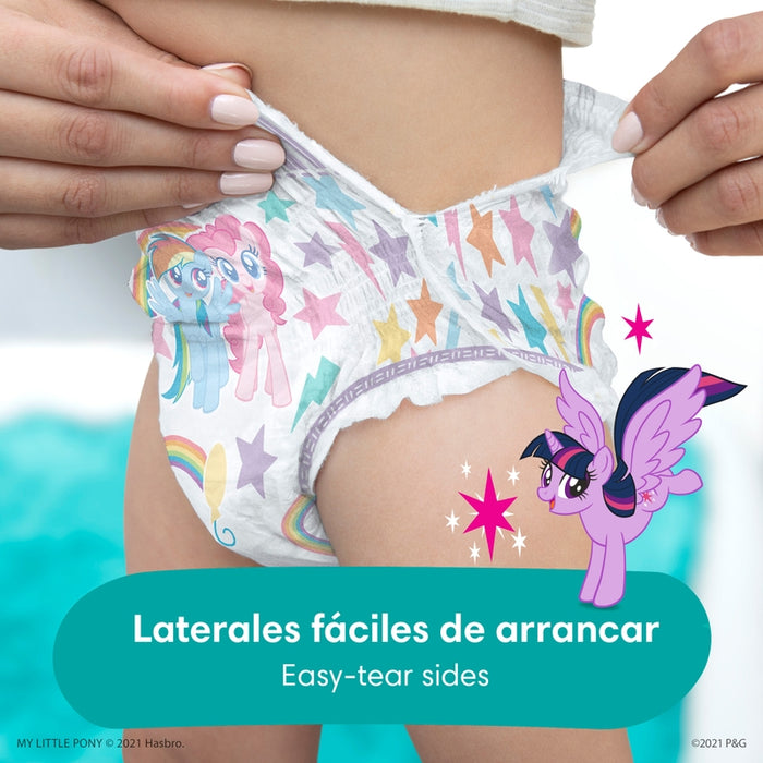 Pañales Pampers Easy Ups Girl T2-T3, 74 unidades