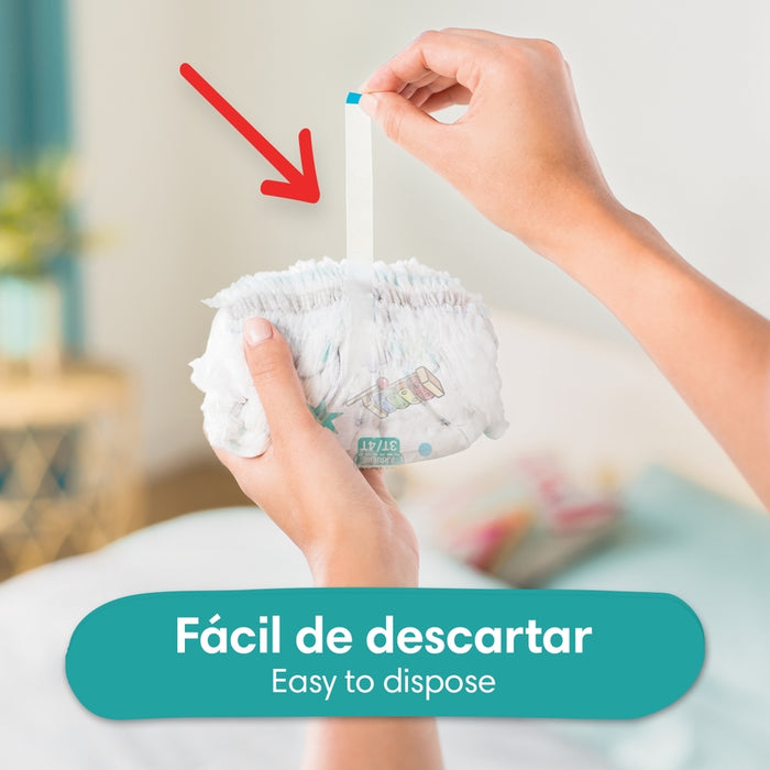 Pañales Pampers Easy Ups 4T-5T, 56 unidades