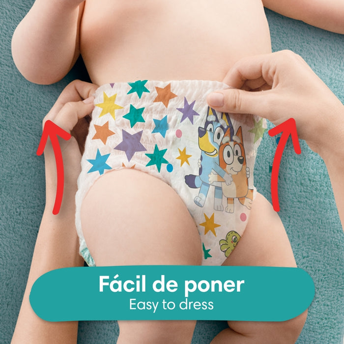 Pañales Pampers Easy Ups 4T-5T, 56 unidades