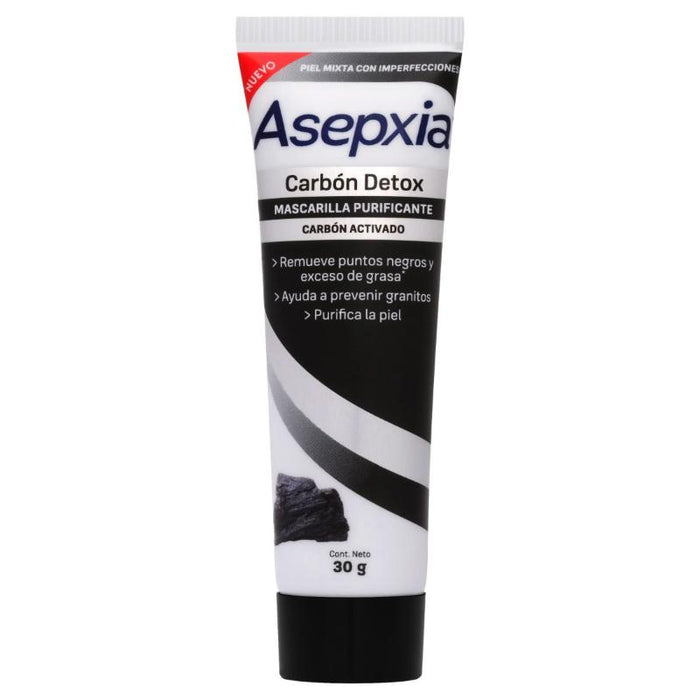 Asepxia Carbon Mascarilla Peel Off 30G Global