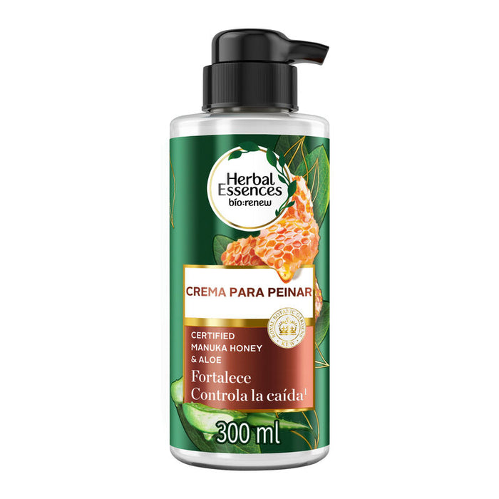 Crema Para Peinar Herbal Essences Bío:renew Manuka Honey & Aloe 300 ml