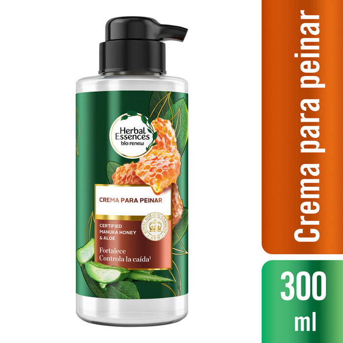 Crema Para Peinar Herbal Essences Bío:renew Manuka Honey & Aloe 300 ml